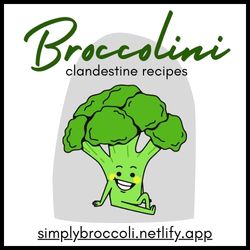 broccolini clandestine advertisement small banner image